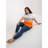 RELEVANCE Blouse-RV-BZ-8778.48-orange | Shoptok.si