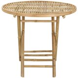  Stol za vrt Prirodna 80 x 70 cm Bambus | shoptok.hr