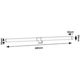 Rabalux Zain 75044 LED zidna lampa | ePonuda.com