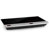 Klarstein MisterCook Duo, kuhalna plošča, infrardeča, 3000 W, 90- 650 °C, časovnik za izklop, srebrna barva Cene