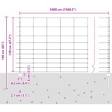  Stupovi za ograde 22 kom U-kanal 120 cm pocinčani čelik | shoptok.hr