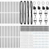  Stup za ogradu 26 pcs Siva 3,2 x 3,2 x 150 cm | shoptok.hr