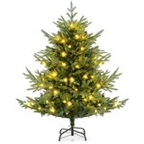 Costway Umetno božično drevo z lučkami LED Majhno božično drevo 135 cm, (5000085749) Cene