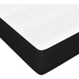 vidaXL Vzmetnica z žepkasto vzmetjo črna 90x190x20 cm blago | Shoptok.si