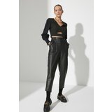 Trendyol Limited Edition Black Front Buttoned Trousers | shoptok.hr