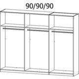 Boxxx OMARA S KLASIČNIMI VRATI, črna, bela | Shoptok.si