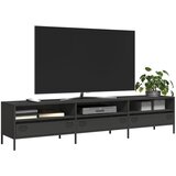 Furnova TV omarica črna 202x39x43,5 cm hladno valjano jeklo, (21923181) Cene