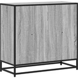 vidaXL Ormar za knjige sivi sonoma 80,5x35x76 cm izrađeno drvo | shoptok.hr