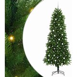  Božićno drvce s 300 LED svjetlima s stalakom Zelena 240 cm PE | shoptok.hr