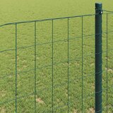 Euro ograda 1 x 25 m Željezo prekriveno PVC-om Zelena | shoptok.hr