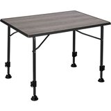 Brunner Miza za kampiranje Linear Greywood 100, sivo črna | Shoptok.si