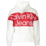 Calvin Klein WHITE MEN&#39;S SWEATSHIRT WITHOUT ZIP | shoptok.hr