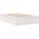  Okvir kreveta bez madraca bijeli 135 x 190 cm masivna borovina | shoptok.hr