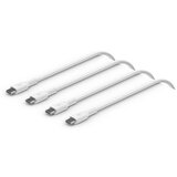 Belkin 1x2 braided PVC Cable 2m USB-C/USB-C wh. CAB004bt2MWH2PK cijene