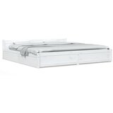 The Living Store Posteljni okvir s predali bel 180x200 cm - Posteljni Okvir, (21529395) | Shoptok.si