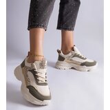 Gemre Green Sneakers with Glitter Inserts Clorinda | Shoptok.si