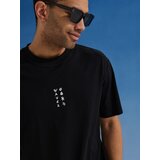 Sinsay Pamučna majica s natpisom Waves | shoptok.hr