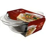Vatrostalna posuda sa poklopcem 2.8l okrugla Terrina