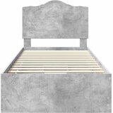  Krevetna konstrukcija s ladicama Betonsko Siva 90 x 200 cm | Eponuda.com