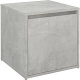  Ladičar boja betona 40,5 x 40 x 40 cm od konstruiranog drva | shoptok.hr