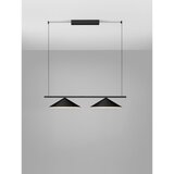 Nova Luce Mat črna aluminijasta LED viseča svetilka Lui – | Shoptok.si