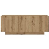 TV ormarić LED boja hrasta 260x35x40 cm konstruirano drvo | shoptok.hr