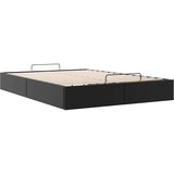 vidaXL Otomanski posteljni okvir brez vzmetnice črn 140x190 cm | Shoptok.si