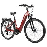 Leaderfox Električno mestno kolo LeaderFox Saga 28" - rdeča | Shoptok.si