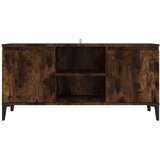 TV ormarić s metalnim nogama dimljeni hrast 103,5 x 35 x 50 cm | Eponuda.ba