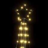 vidaXL LED božićno drvce 363 LED toplo bijelo 182 cm | shoptok.hr