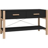 TV ormarić crni 82 x 38 x 45 cm od konstruiranog drva | Eponuda.com