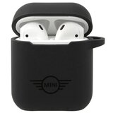 Mini Morris OVITEK ZA AIRPODS 1 2 SILIKON TRDA ČRNA, (21977053) | Shoptok.si