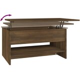  Stolić za kavu Smeđa hrasta 80x50x40 cm konstruirano drvo | shoptok.hr