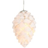 Sirius bijeli viseći božićni svjetlosni ukras ø 5 cm celina | shoptok.hr