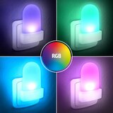 solight WL910 - LED RGB Orijentaciono svetlo sa senzorom za utičnicu LED/0,5W/230V | Eponuda.com