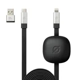 Kabel za brzo punjenje USB-C Autom Studios - 1.8m - Crna