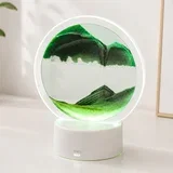 LED svetilka s kuliso peska Sandscape