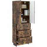  Set ormara 2 kom. Konstruirano drvo Smeđa 66 x 34,5 x 90 cm | shoptok.hr