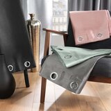 Douceur d intérieur Rožnata zavesa iz mikrosatena 140x240 cm Shana – | Shoptok.si