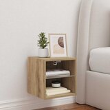 TV zidni ormarić s LED svjetlima Artisan hrast 30x28,5x30 cm | Eponuda.ba