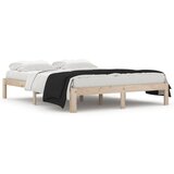 The Living Store Posteljni okvir trden les 150x200 cm - Posteljni Okvir, (21526087) | Shoptok.si