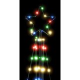 vidaXL LED božićno drvce 363 LED šarene 182 cm | shoptok.hr