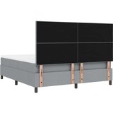 Box spring krevet Svjetlosiva 180 x 200 cm tkanina | shoptok.hr