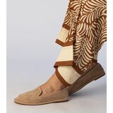 Gemre Brown perforated eco-suede loafers Stanila | shoptok.hr