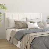 vidaXL Uzglavlje za krevet bijelo 205,5x4x100 cm od masivne borovine Cijene