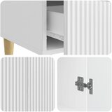  Kreveta s ladicama Bijela visokog sjaja 66 x 34,5 x 95 cm | Eponuda.com