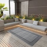 vidaXL Zunanja preproga siva 160x230 cm PP Cene