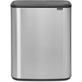 Brabantia Koš za dotik Bo 2 x 30 L. - Matt Steel Fingerprint Proof | Shoptok.si
