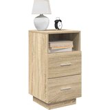  Noćni ormarići 2 kom s 2 ladice sonoma hrast 36x36x68 cm | shoptok.hr