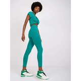 BASIC Feel Good Leggings-AP-LG-A-002-dark green | ePonuda.com